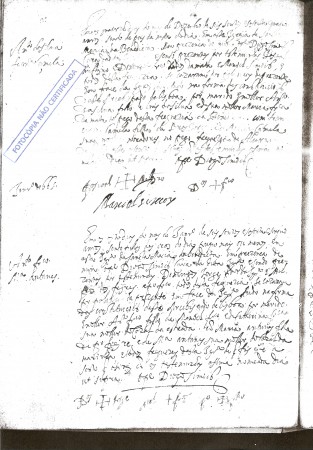 Assento de casamento de António Francisco e Maria Antunes (11.01.1665)